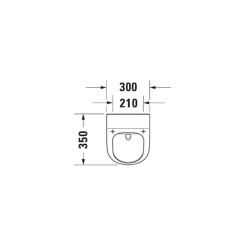 Duravit ME by Starck Urinal 350x300x585mm Weiß Hochglanz Rimless, Absauger, für De... DURAVIT-2812300000 4053424506593 (Abb. 13)