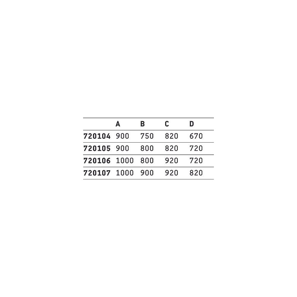 Duravit D-Code Duschwanne 750x900x85mm, Rechteckig, Weiß glänzend, aus Sanitä... DURAVIT-720104000000000 4021534824067 (Abb. 21)