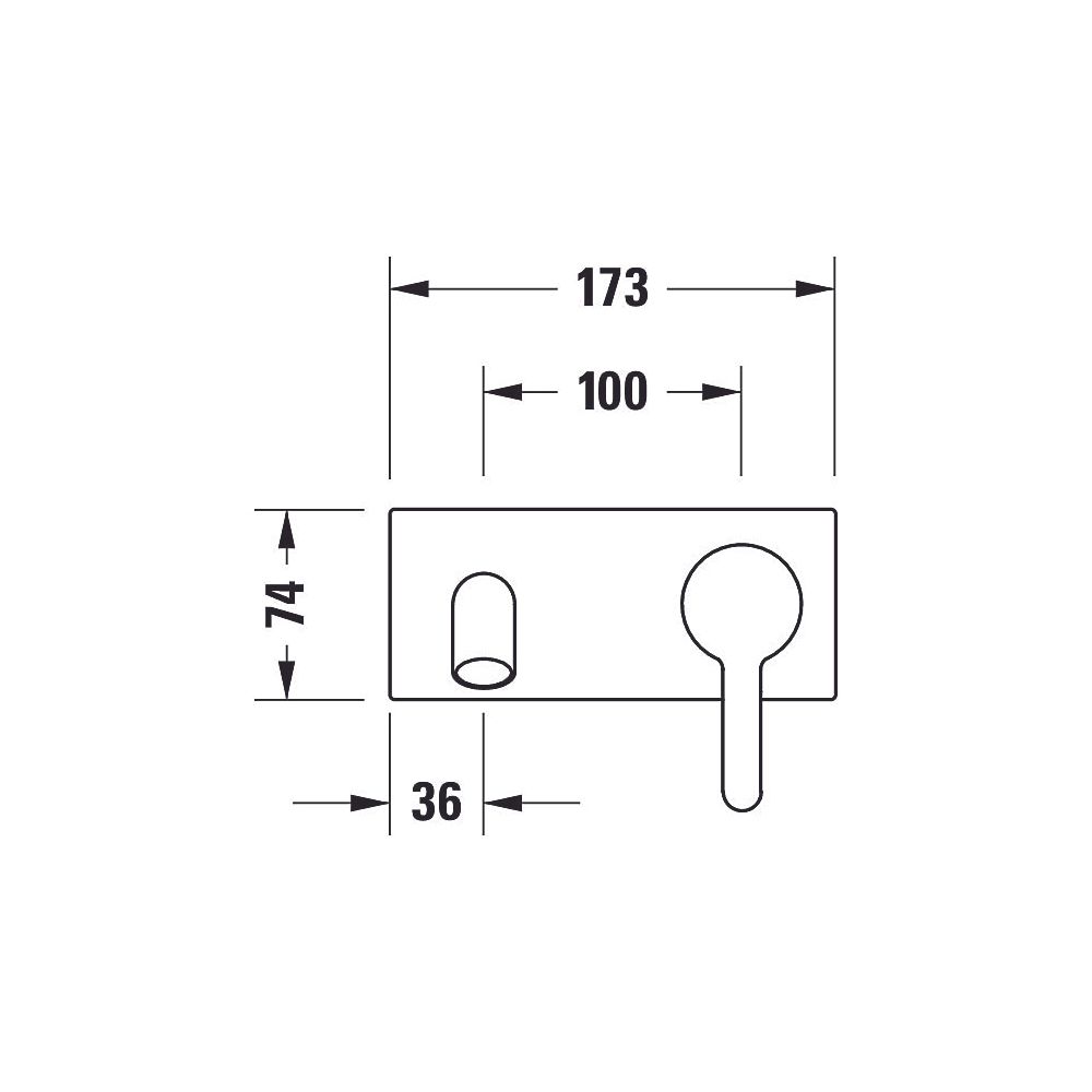 Duravit C.1 Einhebel-Waschtischmischer, Chrom, 5l/min, Hebelgriff, Ausladung 225... DURAVIT-C11070004010 7612158491918 (Abb. 13)