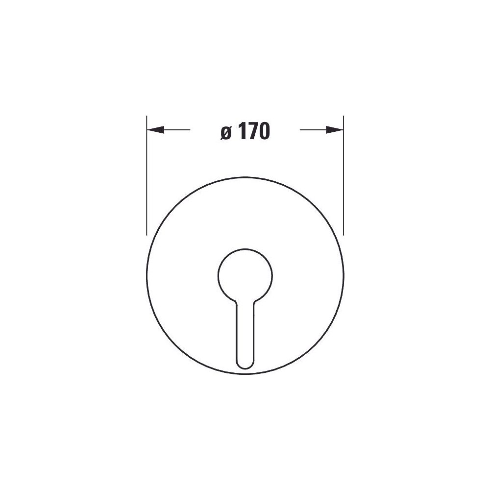 Duravit C.1 Einhebel-Brausemischer Unterputz, Anzahl Verbraucher 2, Chrom, Hand-... DURAVIT-C14210012010 7612158492274 (Abb. 12)