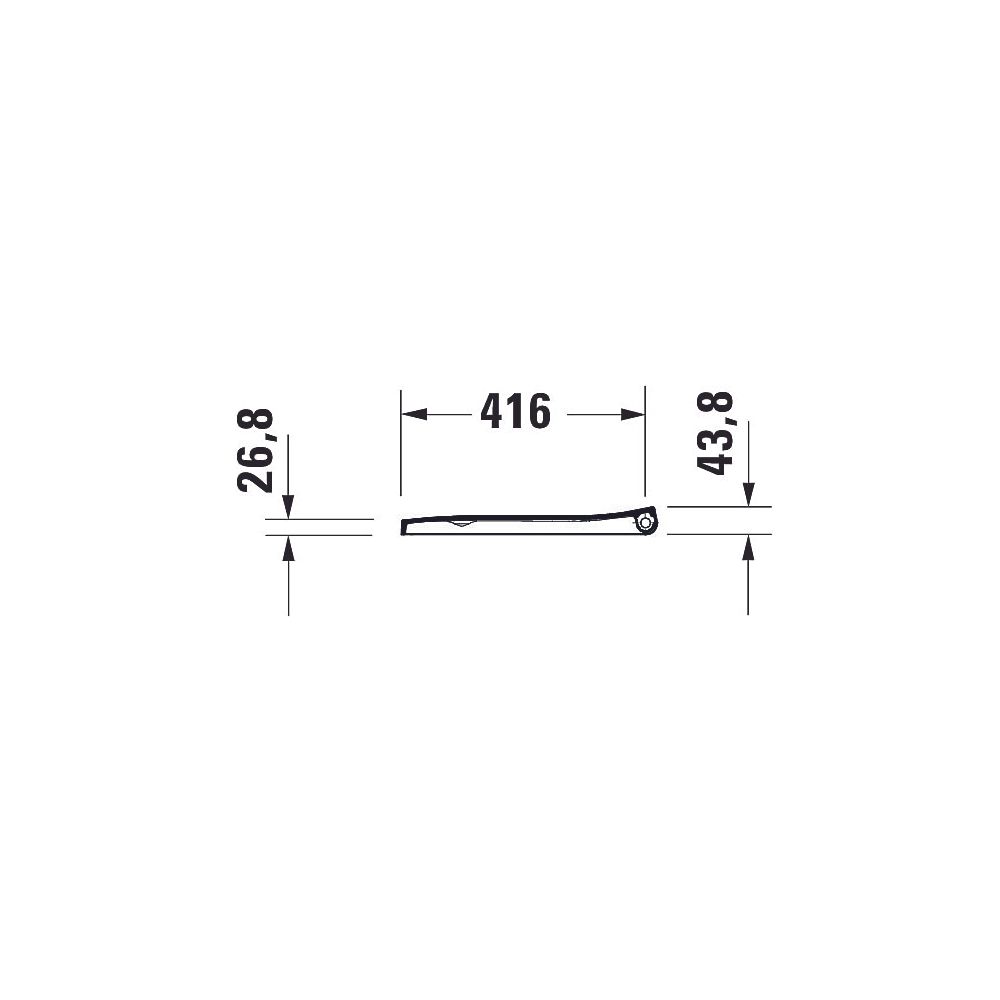 Duravit Design Classics WC-Sitz eckig Weiß Hochglanz, 371x63x433mm, mit Absenkauto... DURAVIT-0021290000 4053424682181 (Abb. 14)