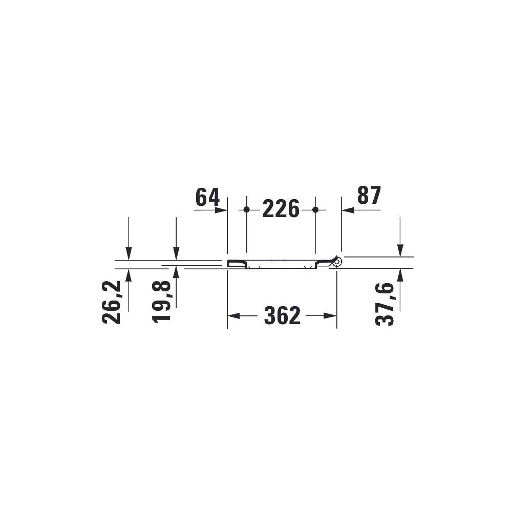 Duravit No.1 WC-Sitz rechteckig Weiß Hochglanz, 331x42x385mm, mit Absenkautomatik,... DURAVIT-0021390000 4053424800363 (Abb. 11)