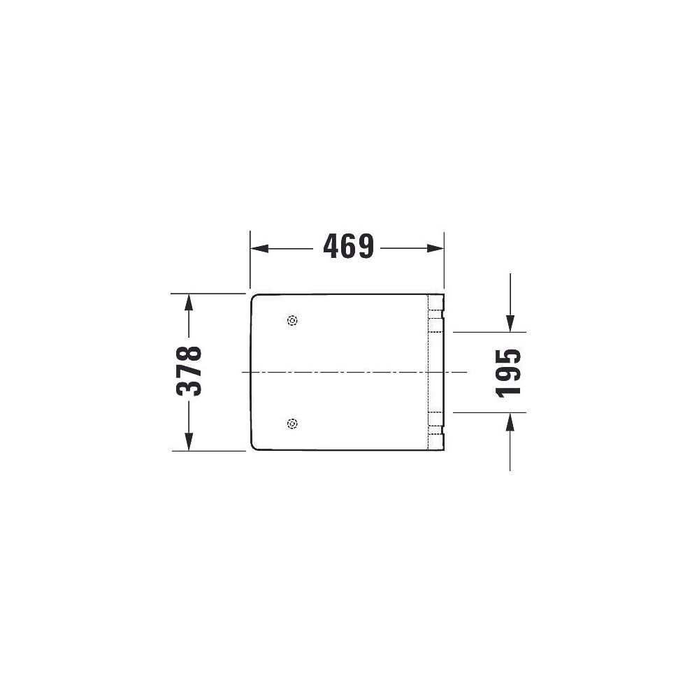 Duravit Vero Air WC-Sitz eckig Weiß Hochglanz, 378x49x469mm, ohne Absenkautomatik,... DURAVIT-0022010000 4053424336213 (Abb. 25)