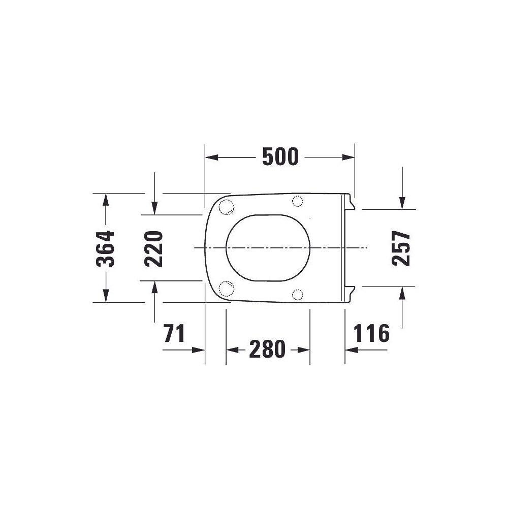 Duravit DuraStyle WC-Sitz Weiß Hochglanz 379x43x507mm, ohne Absenkautomatik, Edelst... DURAVIT-0062310000 4021534958656 (Abb. 9)