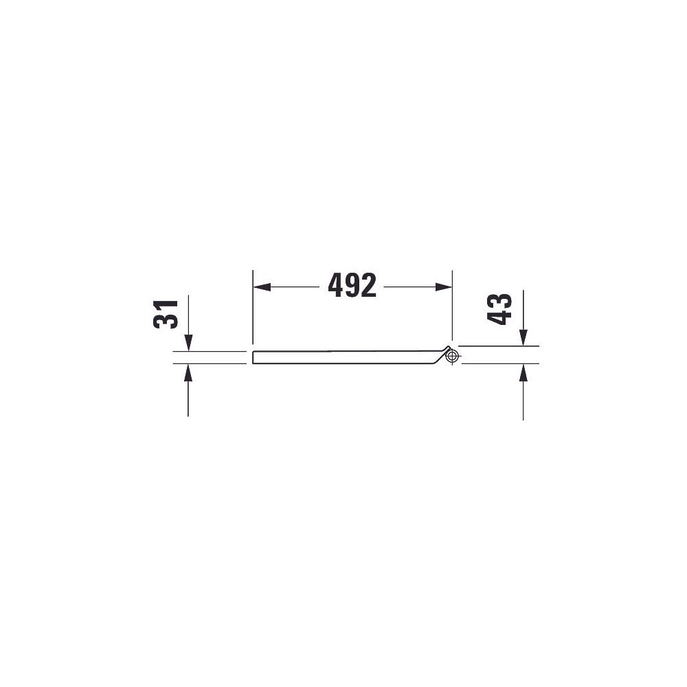 Duravit DuraStyle WC-Sitz Weiß Hochglanz 379x43x507mm, ohne Absenkautomatik, Edels... DURAVIT-0062310000 4021534958656 (Abb. 10)