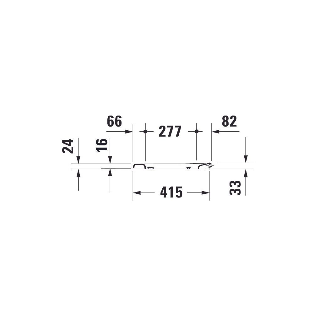 Duravit Starck 3 WC-Sitz D-shaped, Weiß Hochglanz 370x38x436mm, ohne Absenkautomat... DURAVIT-0063810000 4021534224171 (Abb. 36)