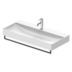 Duravit Universal Handtuchhalter 64x941x71mm, Mattschwarz, Messing, 1 Arm, mit Befe... DURAVIT-0031194600 4053424895758 (Abb. 1)