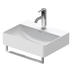 Duravit Universal Handtuchhalter 64x399x71mm, Chrom, Messing, 1 Arm, mit Befestigun... DURAVIT-0031221000 4053424707181 (Abb. 1)