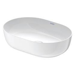 Duravit Luv Aufsatzbecken 500mm, Weiß Hochglanz, DuraCeram, Oval, ohne Überlauf und... DURAVIT-0379500000 4053424900841 (Abb. 1)