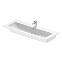 Duravit ME by Starck Waschtisch 490x1230x180mm, WonderGliss, Weiß Seidenmatt, Rech... DURAVIT-23611232001 4053424917672 (Abb. 1)