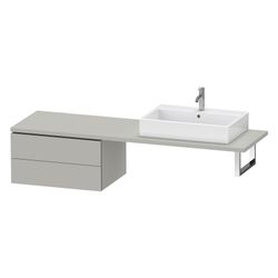 Duravit Unterschrank Dekor, 547x720x400mm, 2 Schubkästen, Betongrau Matt, ohne Kon... DURAVIT-LC585900707 4053424820651 (Abb. 1)