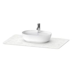 Duravit Luv Konsole 595x988x20mm, 1 Ausschnitt/Waschplatz, Luv Konsole, Weiß polie... DURAVIT-LU946901717 4053424917887 (Abb. 1)