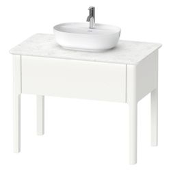 Duravit Luv Konsolenwaschtischunterbau bodenstehend 570x938x743mm ohne KSP Weiß Se... DURAVIT-LU956403636 4053424987491 (Abb. 1)