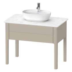 Duravit Luv Konsolenwaschtischunterbau bodenstehend 570x938x743mm ohne KSP Taupe S... DURAVIT-LU956406060 4053424987514 (Abb. 1)