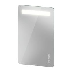 Duravit Luv Spiegel Wandmontage 38x500x800mm, LED oben, 22W, Betätigung berühr... DURAVIT-LU9657000000000 4063382460745 (Abb. 1)