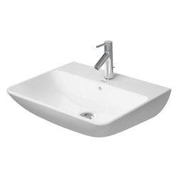 Duravit ME by Starck Waschtisch 460x600x180mm wh Weiß HG, Rechteckig, WonderGliss,... DURAVIT-23356000001 4021534966583 (Abb. 1)