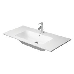 Duravit ME by Starck Waschtisch 490x1030x175mm, WonderGliss, Weiß SDM, Rechteckig,... DURAVIT-23361032601 4053424892870 (Abb. 1)