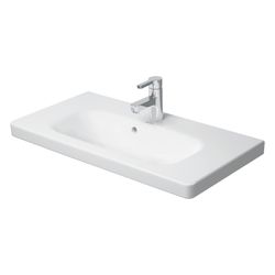 Duravit DuraStyle Waschtisch 400x785x170mm Compact WonderGliss Weiß Hochglanz Rech... DURAVIT-23377800001 4021534977220 (Abb. 1)