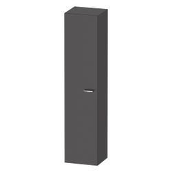 Duravit XBase Hochschrank Dekor 358x400x1760mm Links, Graphit Matt, 1 Tür R Griff ... DURAVIT-XB006904949 4053424988047 (Abb. 1)