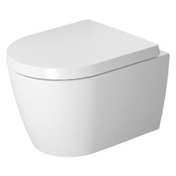 Duravit ME by Starck Wand-WC 480x370x350mm, Weiß Hochglanz, 4,5l, WonderGliss, Tie... DURAVIT-25300900001 4021534966828 (Abb. 1)
