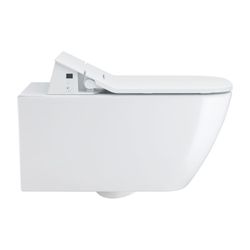Duravit Happy D.2 Wand-WC 620x365x345mm, Weiß Hochglanz, 4,5l, SensoWash, Tiefspül... DURAVIT-25505900001 4021534930973 (Abb. 1)