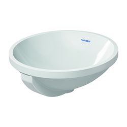 Duravit Architec Einbauwaschtisch 400x400x175mm, Weiß Hochglanz, ohne HLB, mit Über... DURAVIT-0468400000 4021534150401 (Abb. 1)