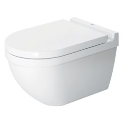 Duravit Starck 3 Wand-WC 540x365x380mm, Weiß Hochglanz, 4,5l, WonderGliss, Tiefspü... DURAVIT-22250900001 4021534589188 (Abb. 1)