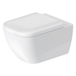 Duravit Happy D.2 Wand-WC 540x365x335mm, Weiß Hochglanz, 4,5l, WonderGliss, Tiefsp... DURAVIT-22220900001 4021534953231 (Abb. 1)