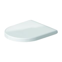 Duravit WC-Sitz, D-shaped, Weiß Hochglanz 370x38x436mm, ohne Absenkautomatik, Edels... DURAVIT-0069810000 4021534810886 (Abb. 1)