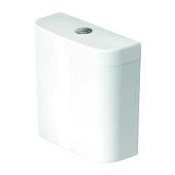Duravit Happy D.2 Spülkasten aus Keramik 160x395x395mm, Weiß, WonderGliss, 6/3l, D... DURAVIT-09341000051 4021534848902 (Abb. 1)