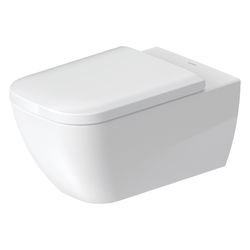 Duravit Happy D.2 Wand-WC 620x365x345mm, Weiß Hochglanz, 4,5l, WonderGliss, Tiefsp... DURAVIT-25500900001 4021534930959 (Abb. 1)