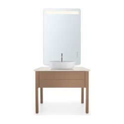 Duravit Luv Aufsatzbecken 500mm, Weiß Hochglanz, DuraCeram, Oval, mit HLB ohne Über... DURAVIT-0380500000 4053424901008 (Abb. 1)