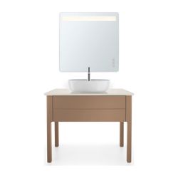 Duravit Luv Aufsatzbecken 500mm, Weiß Hochglanz, DuraCeram, Oval, mit HLB ohne Über... DURAVIT-0380500000 4053424901008 (Abb. 1)