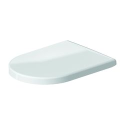Duravit WC-Sitz, Weiß HG 372x51x488mm mit Absenkauto. Sitzgarnitur ab. Weiße Edelst... DURAVIT-0063390000 4021534634321 (Abb. 1)