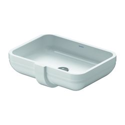 Duravit Happy D.2 Einbauwaschtisch 385x520x170mm, Weiß Hochglanz, WonderGliss, ohn... DURAVIT-04574800001 4021534286094 (Abb. 1)