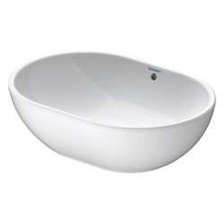 Duravit Design Classics Aufsatzbecken 495mm Weiß Hochglanz, WonderGliss, ohne HLB/Ü... DURAVIT-0335500000 4021534333583 (Abb. 1)