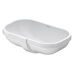 Duravit D-Code Einbauwaschtisch 290x495x210mm, Weiß Hochglanz, ohne HLB, mit Überla... DURAVIT-0338490000 4021534344084 (Abb. 1)