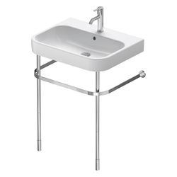 Duravit Happy D.2 Metallkonsole 491x623x750-800mm variabel, Chrom poliert, bodenste... DURAVIT-0030781000 4021534923296 (Abb. 1)