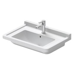 Duravit Starck 3 Waschtisch 490x700x235mm, Weiß Hochglanz, Rechteckig, 1 Waschplatz... DURAVIT-0304700000 4021534256776 (Abb. 1)