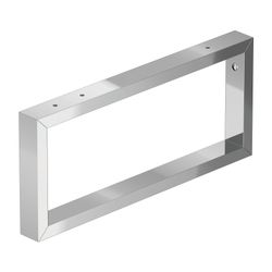 Duravit Universal Konsolenträger 455x42x200mm, Chrom Hochglanz, Stahl für DuraStyl... DURAVIT-UV991700000 4053424035338 (Abb. 1)