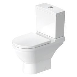 Duravit Starck 3 Stand WC für Kombination 655x370x430mm, Weiß Hochglanz, WonderGli... DURAVIT-01260900001 4021534224027 (Abb. 1)