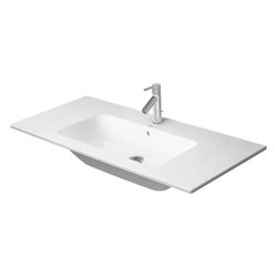 Duravit ME by Starck Waschtisch 490x1030x175mm, WonderGliss, Weiß SDM, Rechteckig,... DURAVIT-23361032601 4053424892870 (Abb. 1)