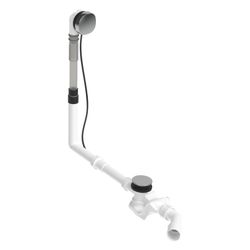Duravit Ab- und Überlaufgarnitur, Chrom glänzend, Quadroval, Bowdenzuglänge 85... DURAVIT-792206000001000 4063382030955 (Abb. 1)