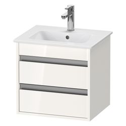 Duravit Ketho Waschtischunterbau wandh. 412x500x480mm Compact, Nusb.Matt, Grifflei... DURAVIT-KT644407979 4063382032669 (Abb. 1)