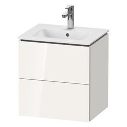 Duravit L-Cube Waschtischunterbau wandh. 421x520x550mm Compact, Eiche Marmoriert M... DURAVIT-LC621805555 4067116353013 (Abb. 1)