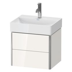 Duravit XSquare Waschtischunterbau wandhäng. 390x484x397mm Compact, Eiche Mattschw... DURAVIT-XS430501616 4063382034892 (Abb. 1)