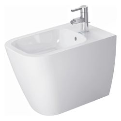 Duravit Happy D.2 Stand Bidet 570x365x400mm, Weiß Hochglanz, 1 HL, mit Überlauf, Ba... DURAVIT-2267100000 4021534856082 (Abb. 1)
