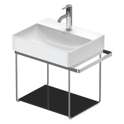 Duravit DuraSquare Glaseinleger Einscheibensicherheitsglas 310x470x8mm, Schwarz, fü... DURAVIT-0099718400 4063382101389 (Abb. 1)