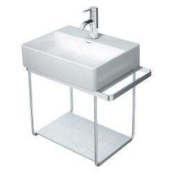 Duravit DuraSquare Metallkonsole 333x516x400mm, Chrom poliert, unter Waschtisch mit... DURAVIT-0031101000 4053424467085 (Abb. 1)