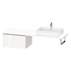 Duravit L-Cube Unterschrank für Konsole 547x720x400mm 1 Auszug Eiche Marmoriert Ma... DURAVIT-LC585405555 4067116353907 (Abb. 1)